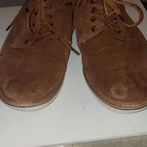 ROAN | Shoes | Roan Mens Tan Lace Up Leather Oxford Shoes  display picture 1